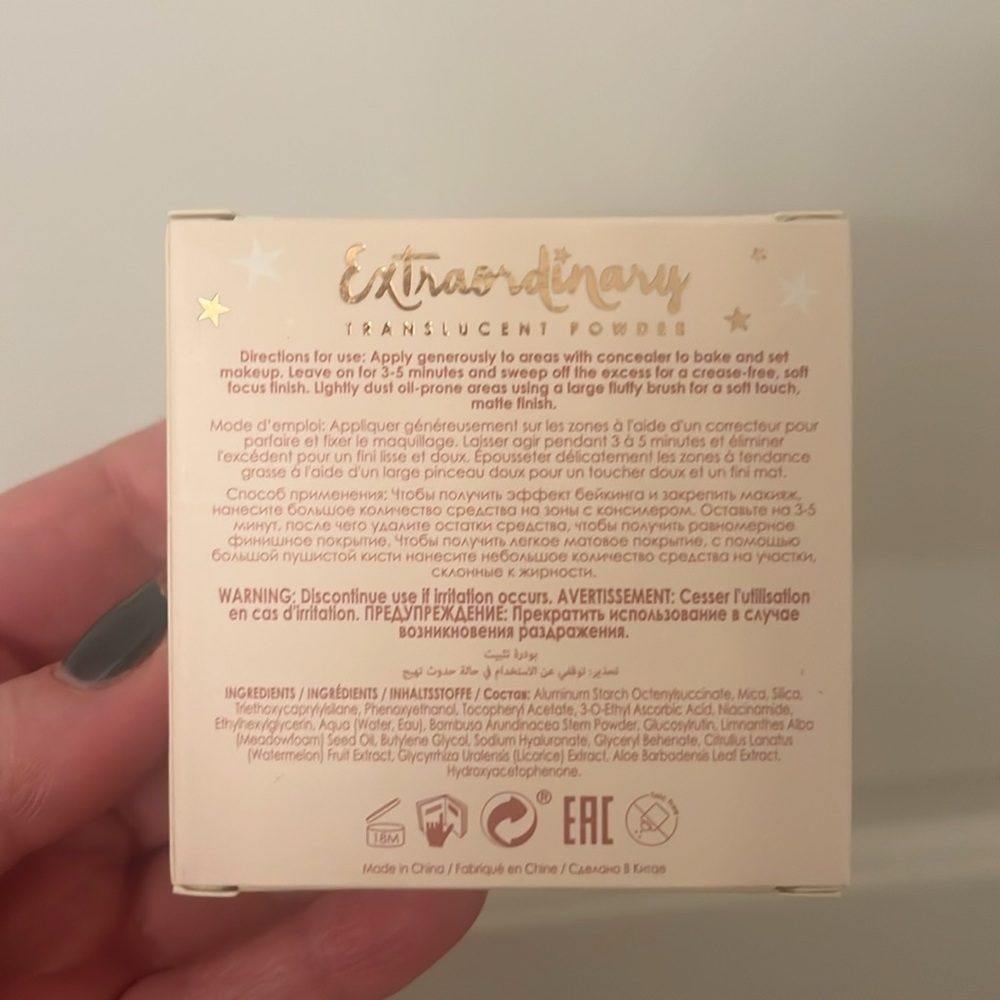 New Unopened Ciate Translucent Powder - Picture 2 of 2